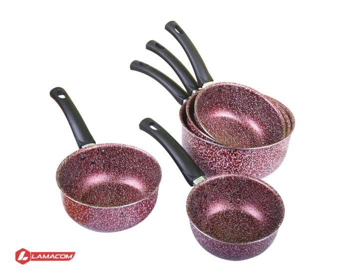 Kit 5 casseroles Hbibti Granite