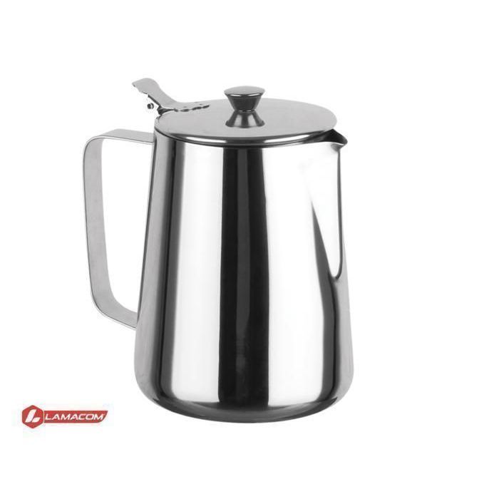 Pot à lait inox avec couvercle - 1L