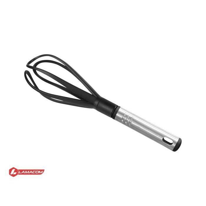 FOUET PLASTIQUE A MANCHE INOX