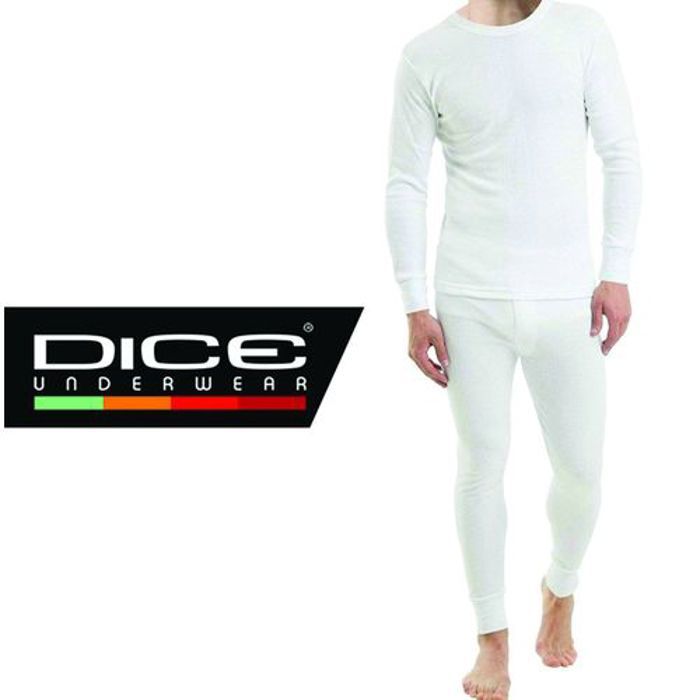 Pack sous-vêtements pour homme Pantalon + t-shirt- Blanc