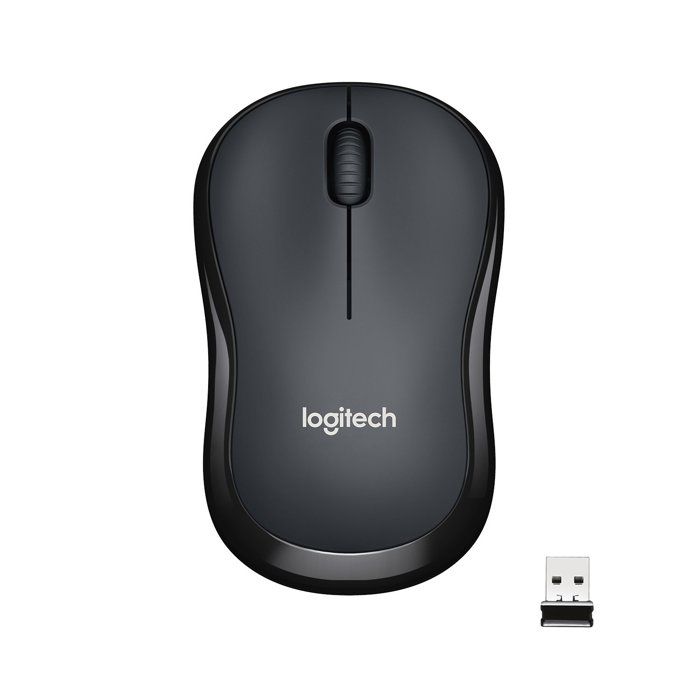 Logitech M220 Silent Souris Sans Fil, 2.4 GHz avec Récepteur USB, Résolution Capteur 1000