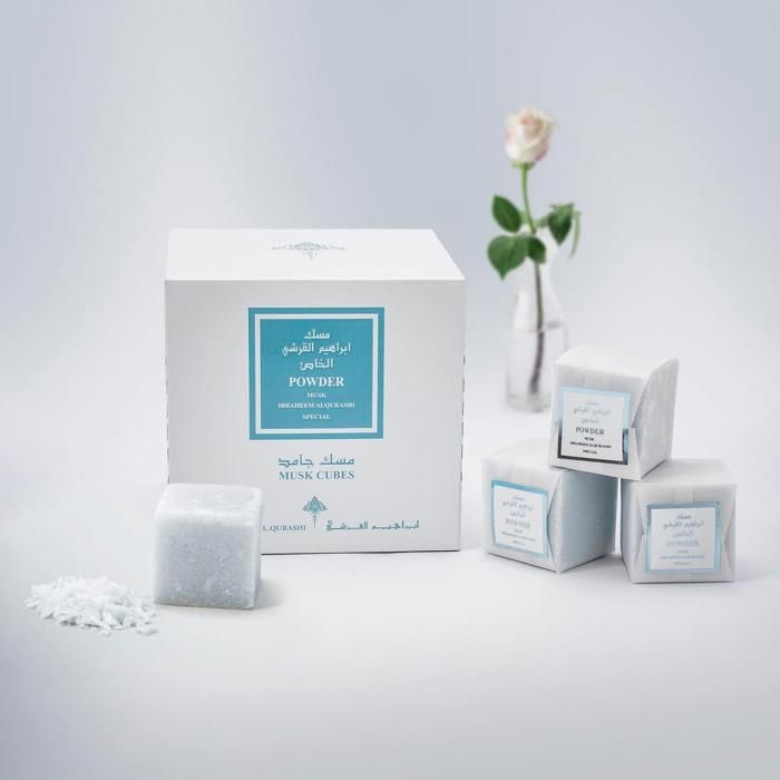 Parfum - Poudre de cubes de musc - 100 g - Sans alcool - Pour femme