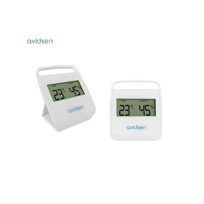 Avidsen Thermometre digital (température (°C ou °F) et humidité (%) ) pour intérieur