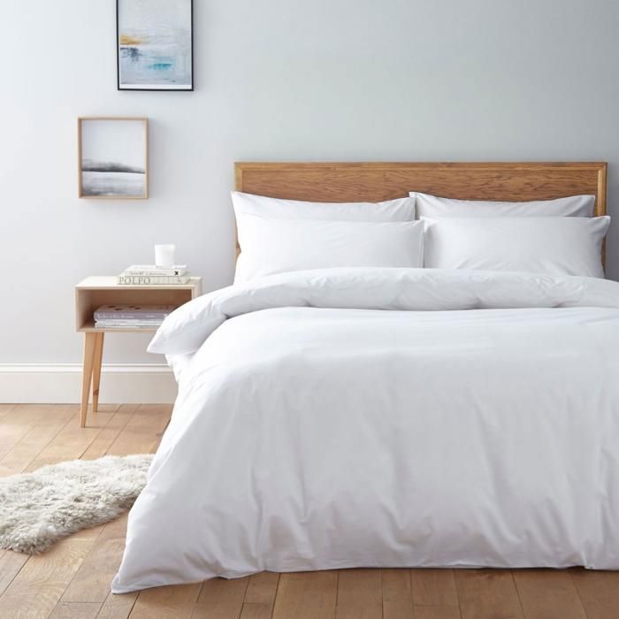 Housse Parurede Lit satin 100% coton 260/240/30