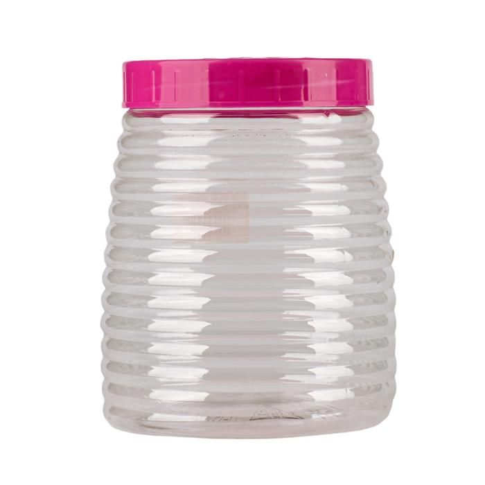 Bocal cristal avec couv 2kg "couleur aléatoire"