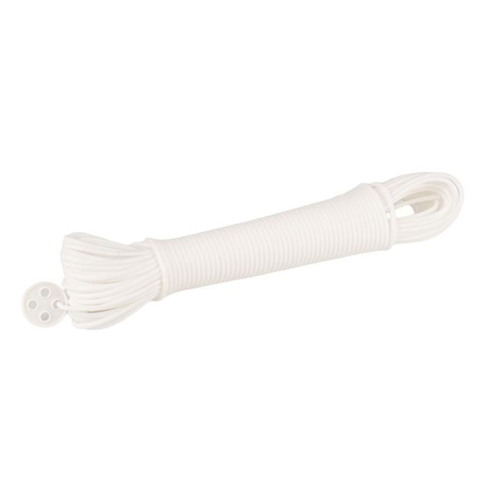 CORDE/LINGE ACIER PLASTIFIE ROZENBLIT 20M "couleur aléatoire"