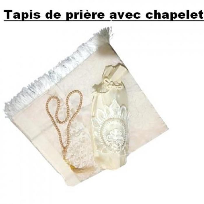 Coffret cadeau islamique -Ensemble Tasbih de tapis de prière