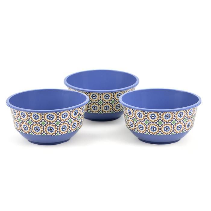 SÉRIE 3 BOLS 460 BLEU TRAD