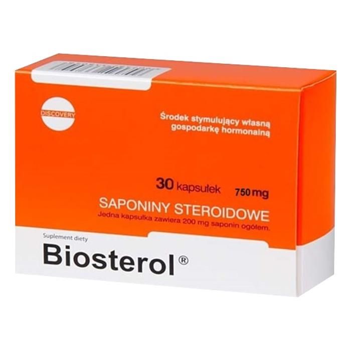 Booster de Testostérone MEGABOL BIOSTEROL 750mg - 30 Caps