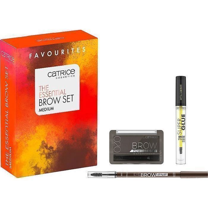 COFFRET THE ESSENTIAL BROW SET MEDIUM CATRICE