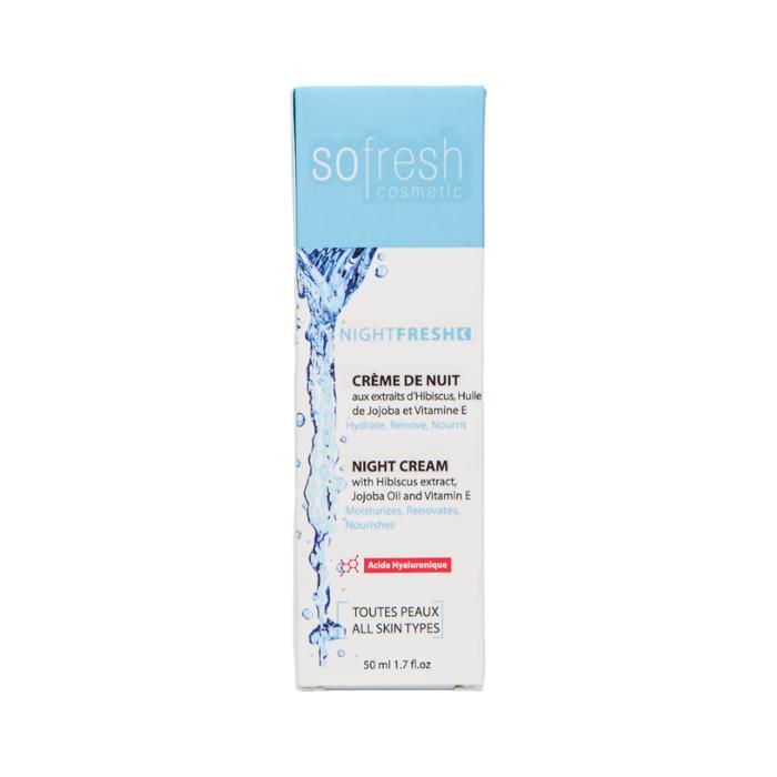 CREME NUIT TOUT TYPE DE PEAU VITC 50 ML SOFRESH
