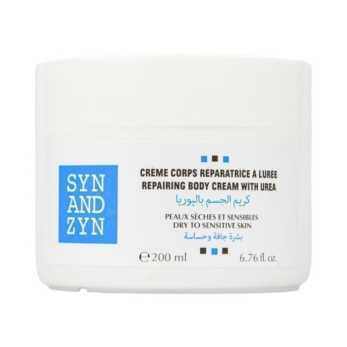 Crème Corps Réparatrice - SYN&ZYN - Urée - Peaux Sèches Sensibles - 200ml