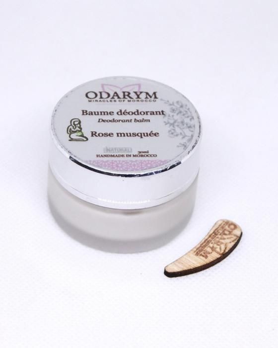 BAUME DÉODORANT ROSE MUSQUÉE SANS HE ODARYM