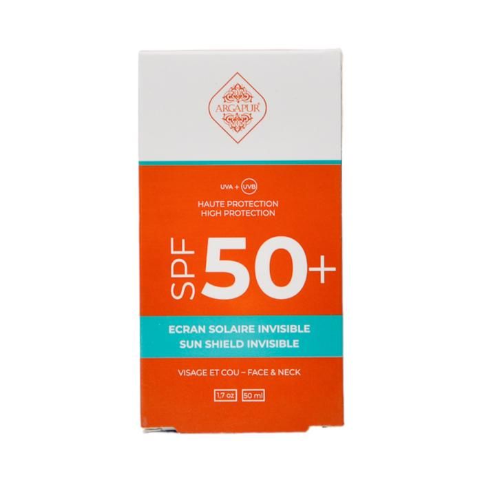 ECRAN SOLAIRE INVISIBLE 50 SPF ARGAPUR