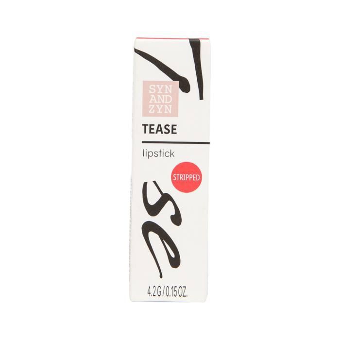 TEASE LIPSTICK : STRIPPED SYN&ZYN 3.8 GR
