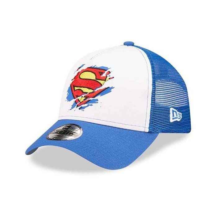 Casquette Trucker - NEW ERA - CHYT DC SUPMAN WHIBAZ - Coton - Bleu - Urbain