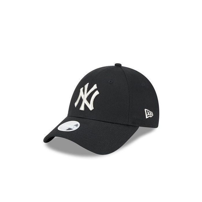 Casquette 9FORTY - NEYY - Noir - Logo métallique - Ajustement réglable - Confort moderne
