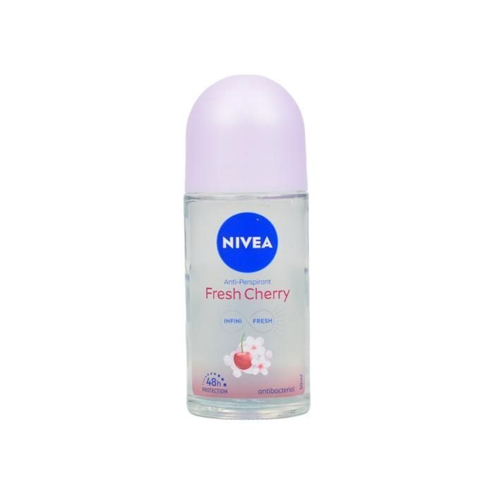 Anti-perspirant Roll-on - NIVEA - Fresh Cherry - 50ml - 48h d'efficacité - Sans alcool