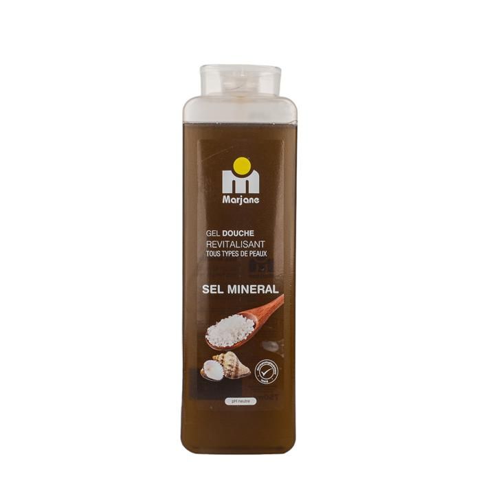 GEL DOUCHE SEL MINERAL 750ML MARJANE