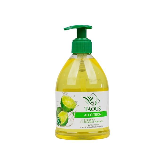 TAOUS SAVON LIQUIDE FRAICHEUR CITRON 500ML