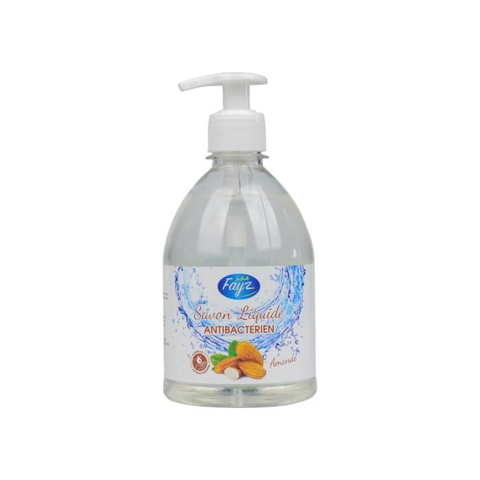 FAYZ, SAVON MAIN AMANDE, FLACON PLASTIQUE 500 ML
