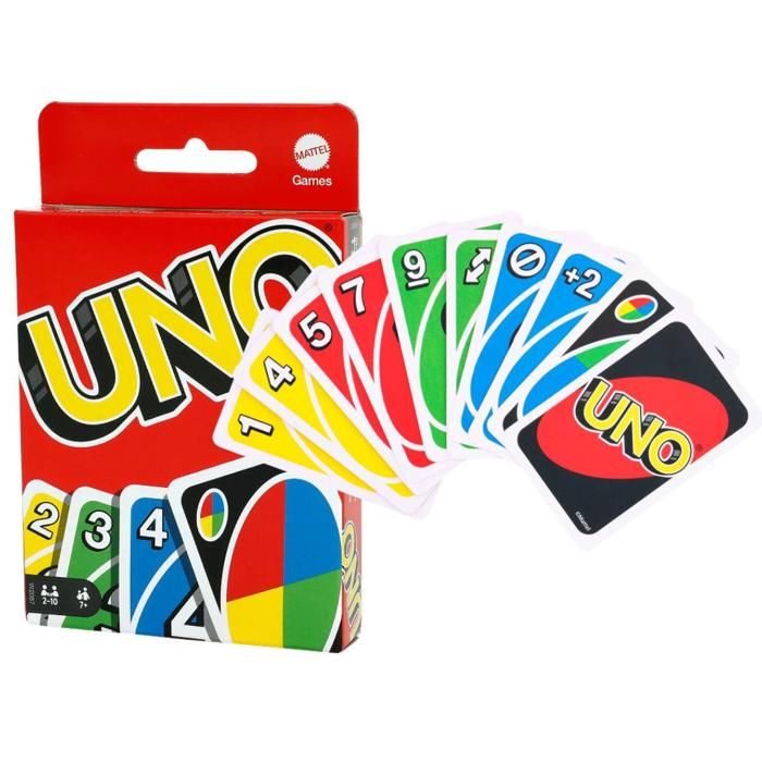 Uno - Jeu de Carte Classique et Indémodable