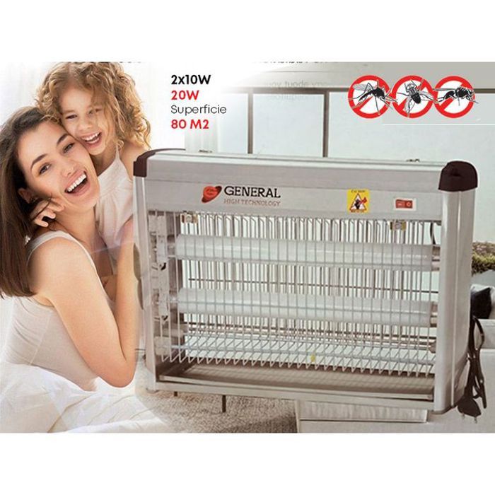 GENERAL Anti-moustique Tue Mouches 20w/80²