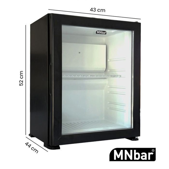 Minibar - 100% Silencieux - 40 Litres - Froid Statique - 1 Porte - Pose Libre