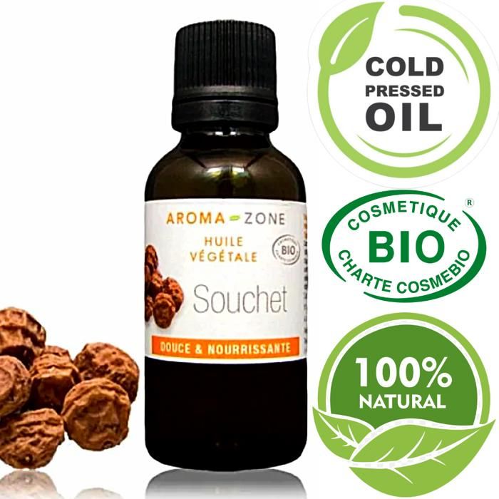 Huile végétale de Souchet Bio (Anti poile, antirides, Anti-age, Lissante ) 30ml
