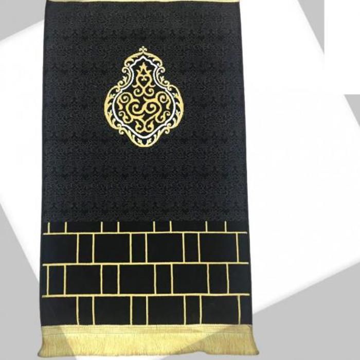 Tapis de prière Qandil Kaaba Qualité supérieure  taille 70 x 110 cm