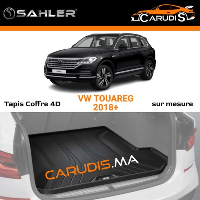 Tapis coffre 4D VW Touareg 3 sur mesure sans odeur imperméable antidérapant