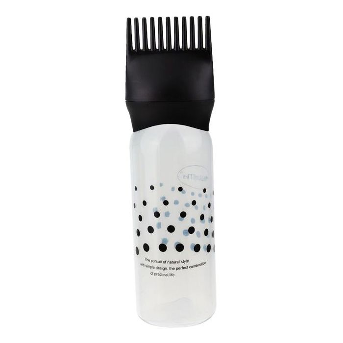 Bouteille de Shampoing Colorant pour Cheveux, Peigne à Huile, Brosse Applicateur, Outil de Coiffure