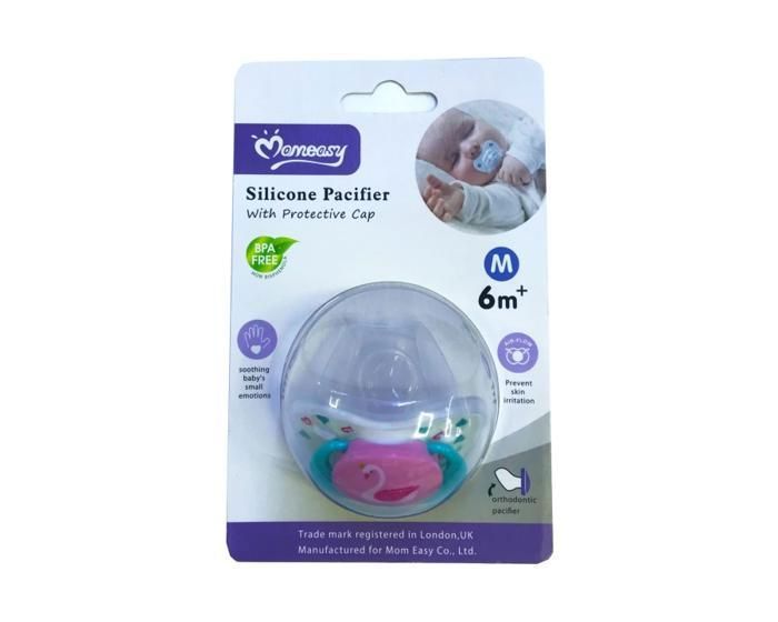 Sucette Momeasy 0m+ Type orthodontique – Vert