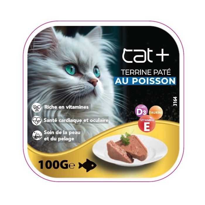 Cat+ Pâté Au Poisson 100g