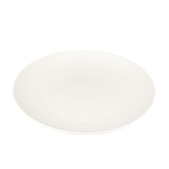 Assiette plate blanche – 40 cm – Modèle HF-126CF-003