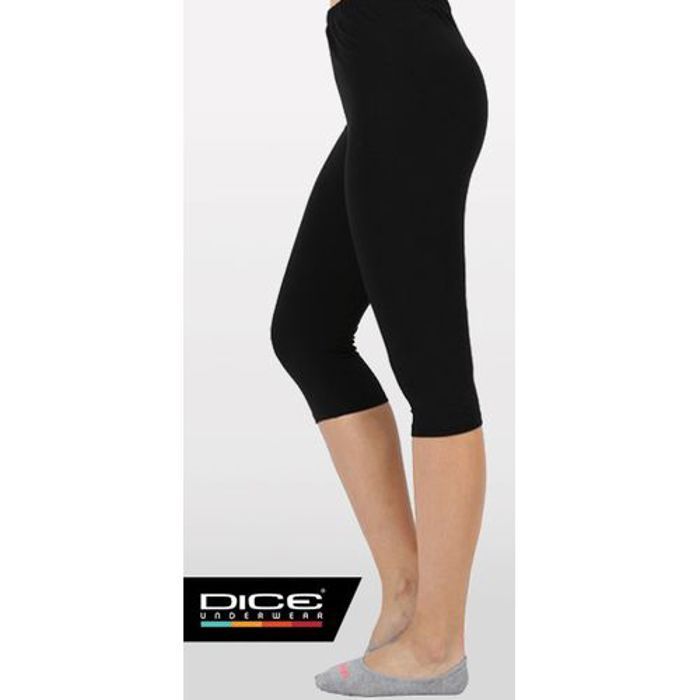 DICE Maroc - Legging en cotton Noir pour femme