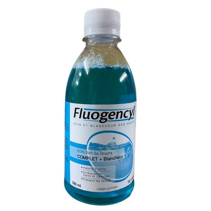 FLUOGENCYL BAIN BOUCHE SOIN ET BLANCHEUR DES DENTS 300ML