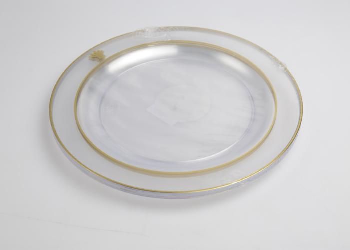 ASSIETTE RONDE PLASTIQUE 26CM X6 M24