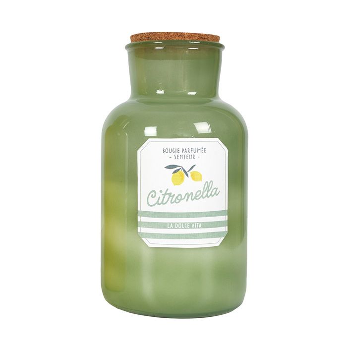 BOUGIE PARFUMEE FIOLE BAIN DE SOLEIL H20CM M6