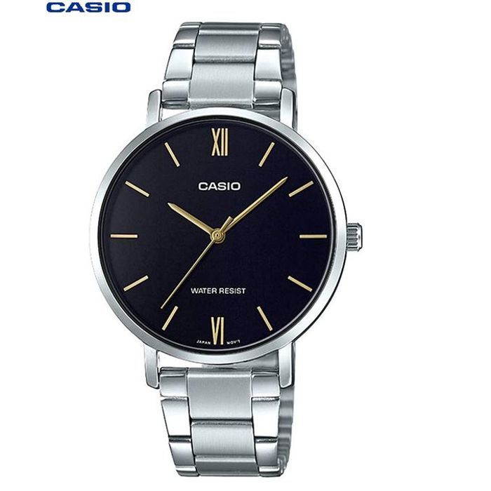 Casio Montre Homme Analog clasique Metal Argent MTP-VT01D-1BUDF