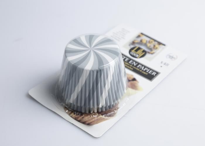 MOULE A MUFFINS PAPIER X48 9CM M72