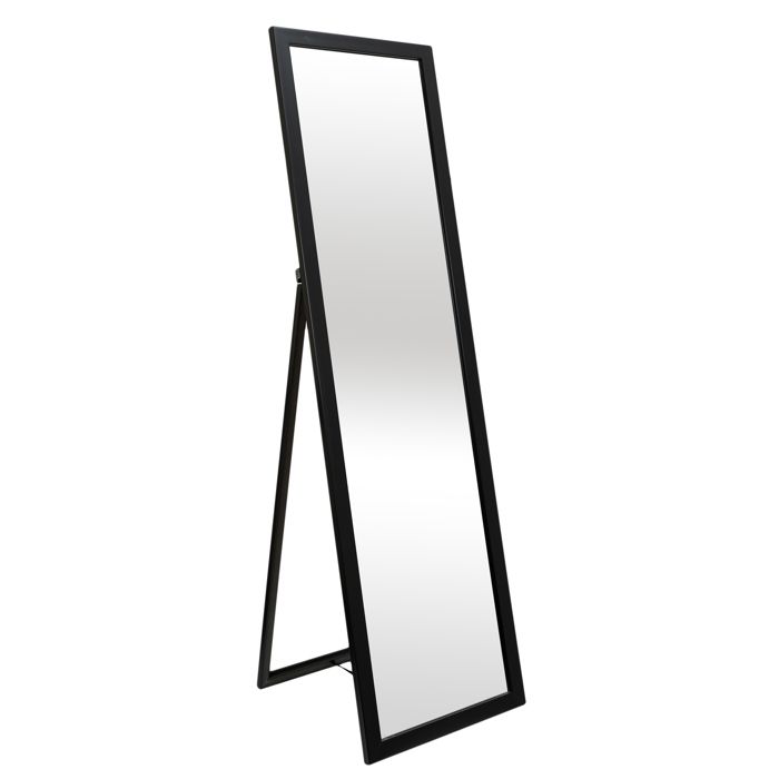 MIROIR SUR PIED NOIR 122CM M6