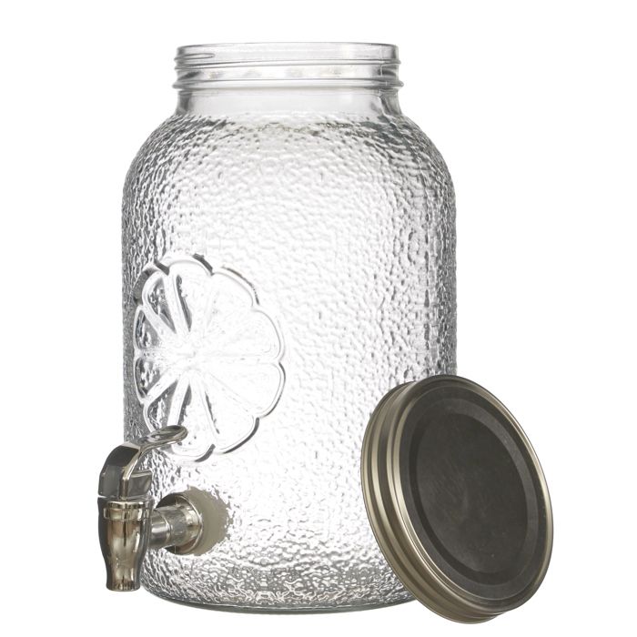FONTAINE EN VERRE CITRON 3.8L