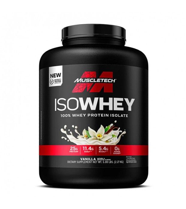 IsoWhey, 100% Whey Protein Isolate 2,27kg ( vanilla )