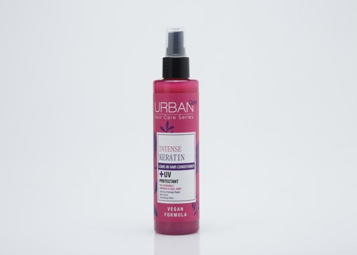 Après-shampoing - URBAN CARE - Kératine Intense - 200ml - Réparateur - Lissant sans rinçage