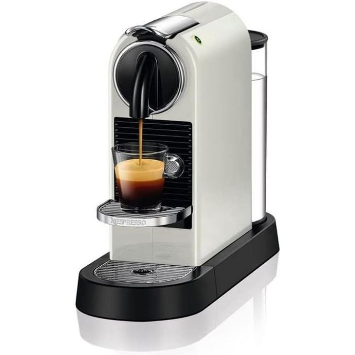 Cafetière Citiz Blanc + pack capsule offert