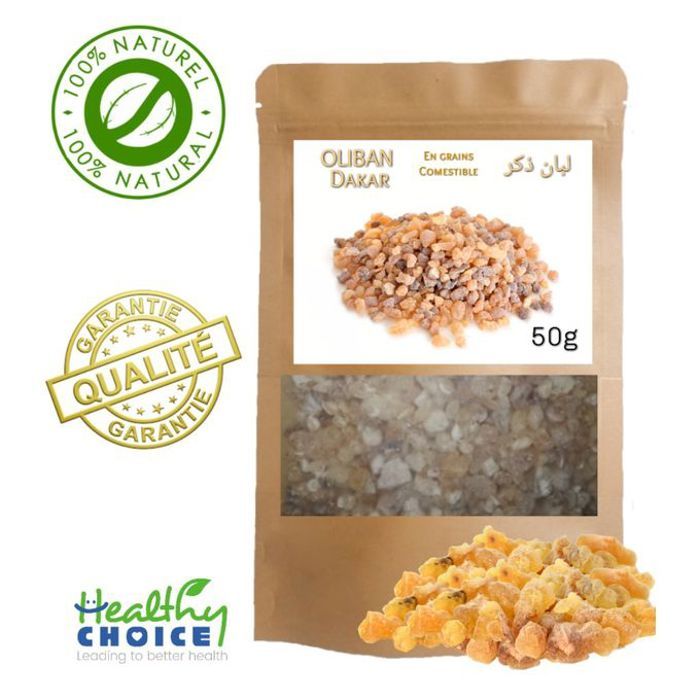 LOUBAN COMESTIBLE. COSMETIQUE. ENCENS NATUREL. ANTI RIDES 50gr