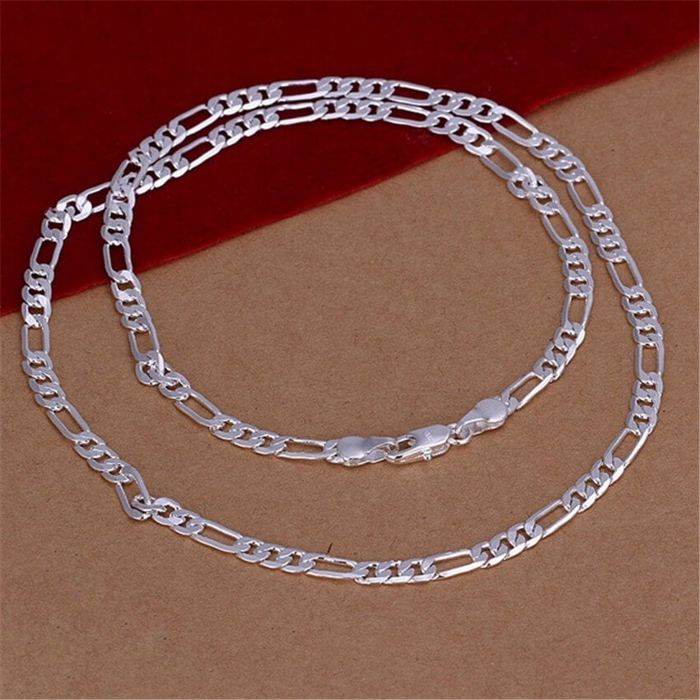 collier en argent plaqué