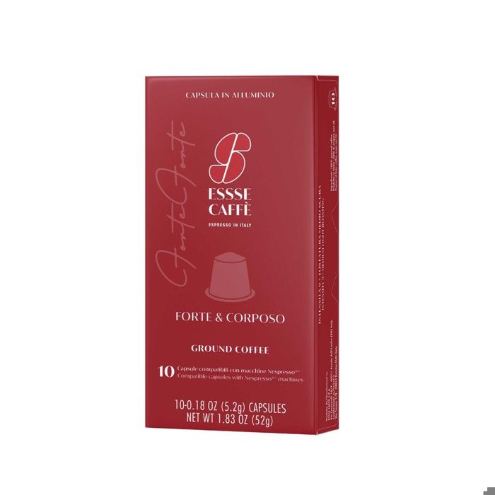 Capsules ESSSE CAFFE compatible Nespresso - FORTE | Intensité 9