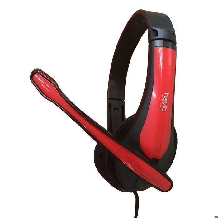 HAVIT - CASQUE HAVIT FIALAIRE H2105D - Noir/Rouge